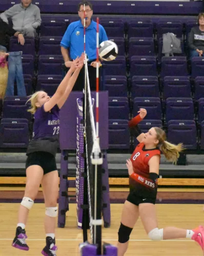 Martins Ferry Roars Back After First Loss, Ousts Bellaire In D-V Sectional Volleyball